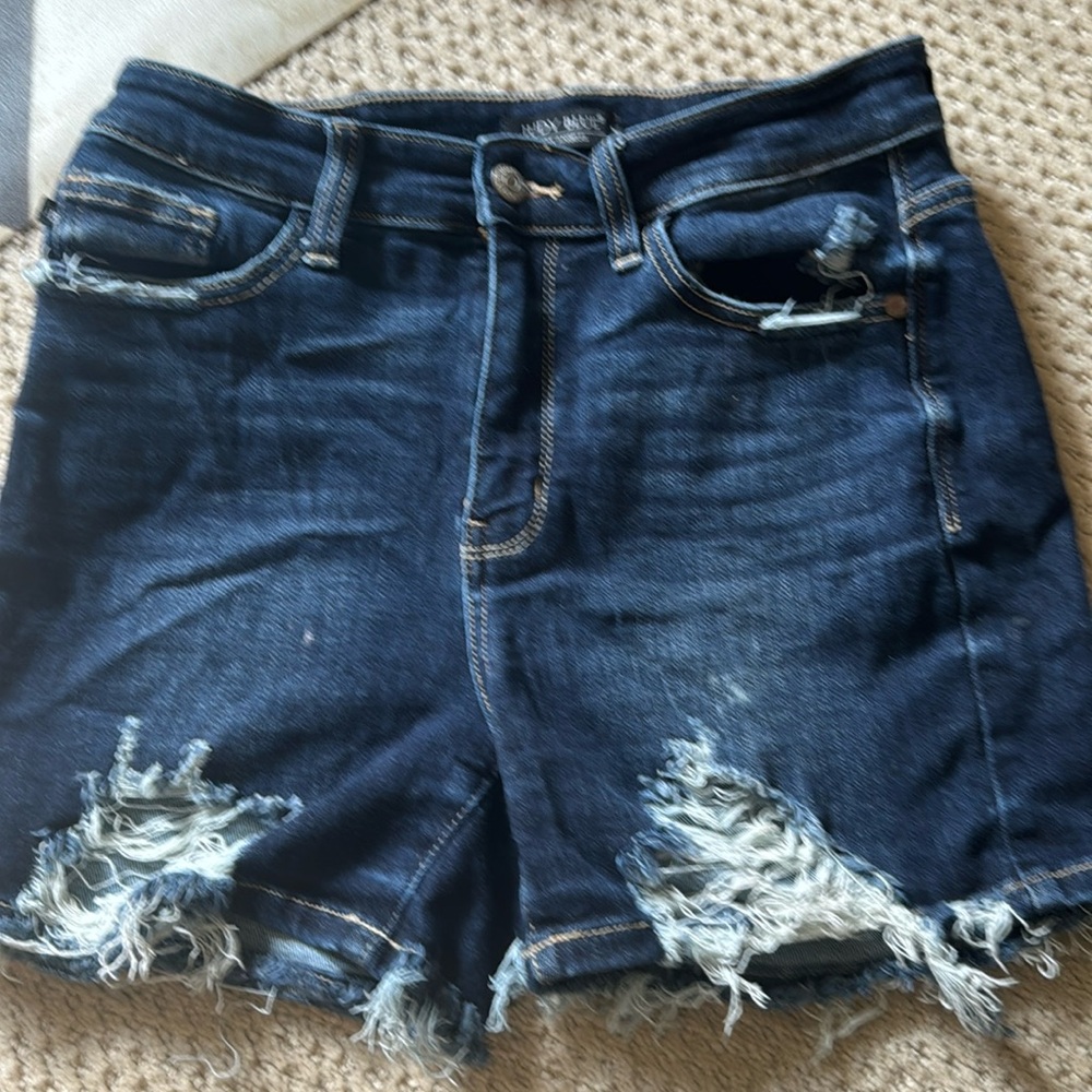 Judy Blue Distressed Shorts